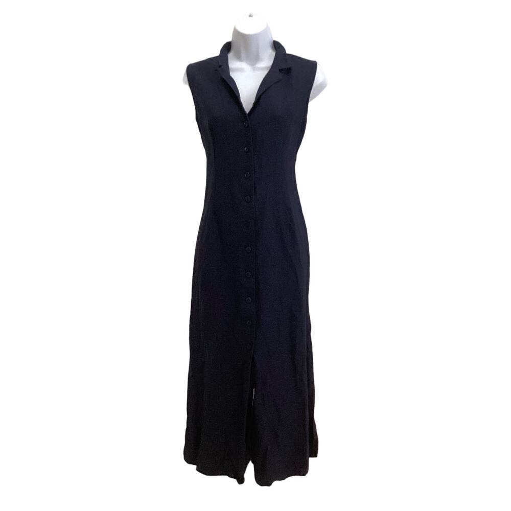 Sherry Taylor Sleeveless Maxi Shirt Dress